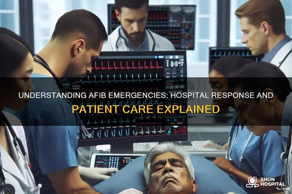 what happens when someone goes into afib in the hospital