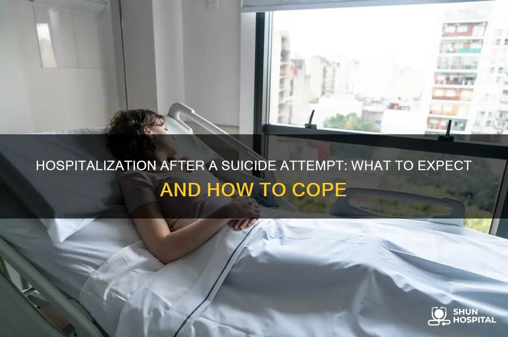 what happens when you are hospitalized for a suicide attempt