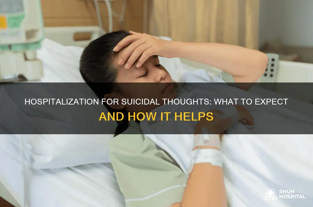 what happens when you bring someone suicidal to the hospital