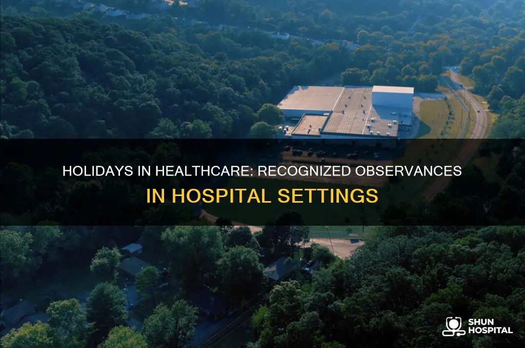 what holidays do hospitals recognize