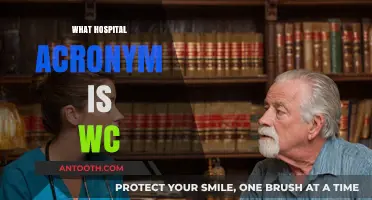 Decoding Hospital Acronyms: Understanding What 'WC' Means in Medical Settings