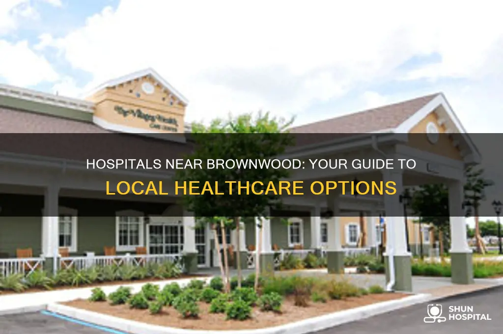 what hospital are near brownwood