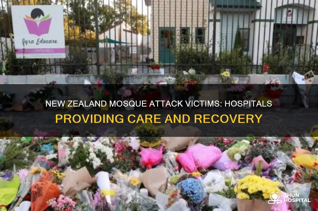 what hospital are the new zealand mosque victims in