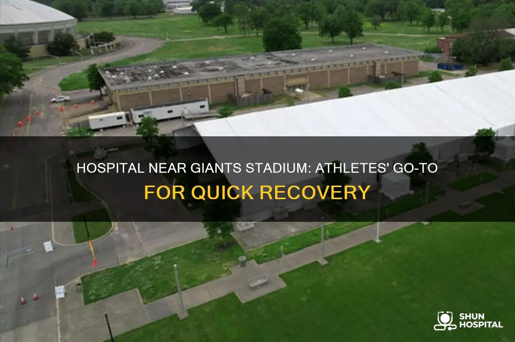 what hospital athlete giants stadium