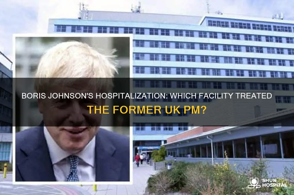 what hospital boris johnson