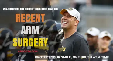 Where Ben Roethlisberger Had His Recent Arm Surgery Revealed
