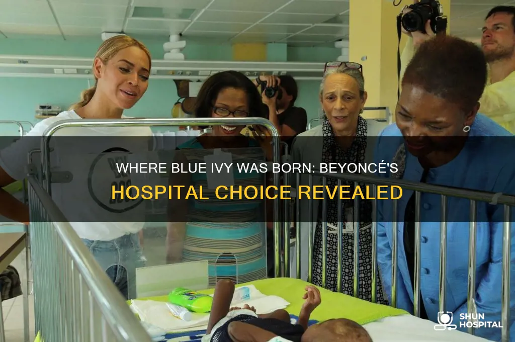 what hospital did beyonce give birth to blue ivy