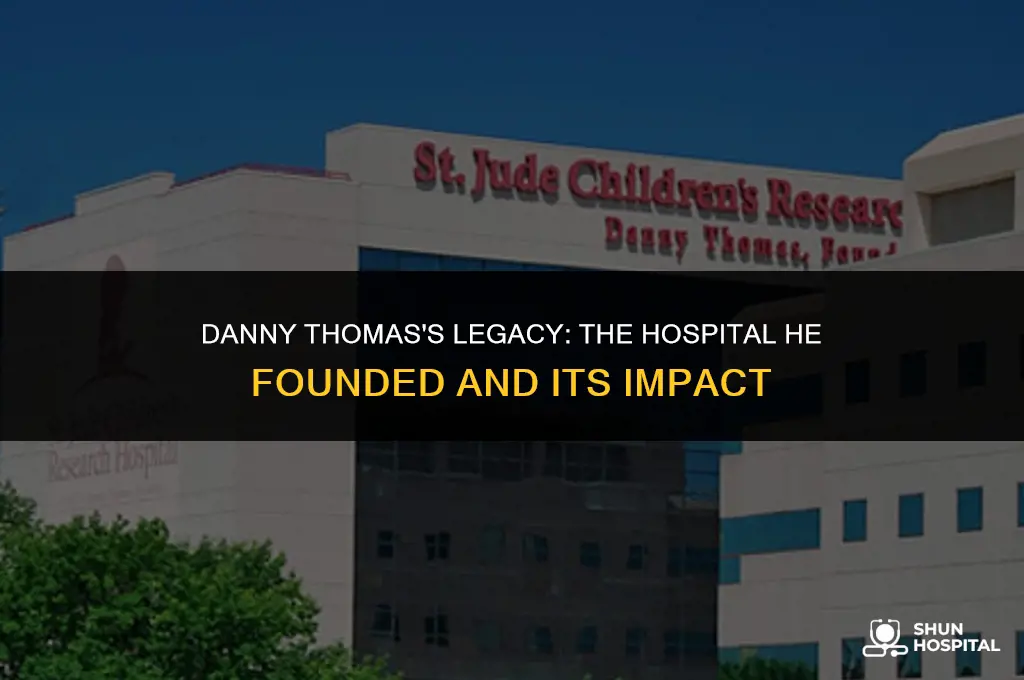 what hospital did danny thomas start