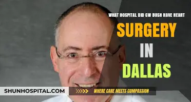 Where Did GW Bush Undergo Heart Surgery in Dallas?