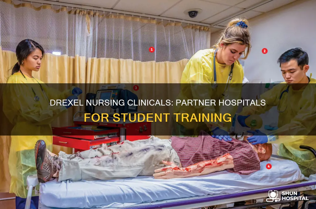 what hospital do drexel nursing students do clinicals at