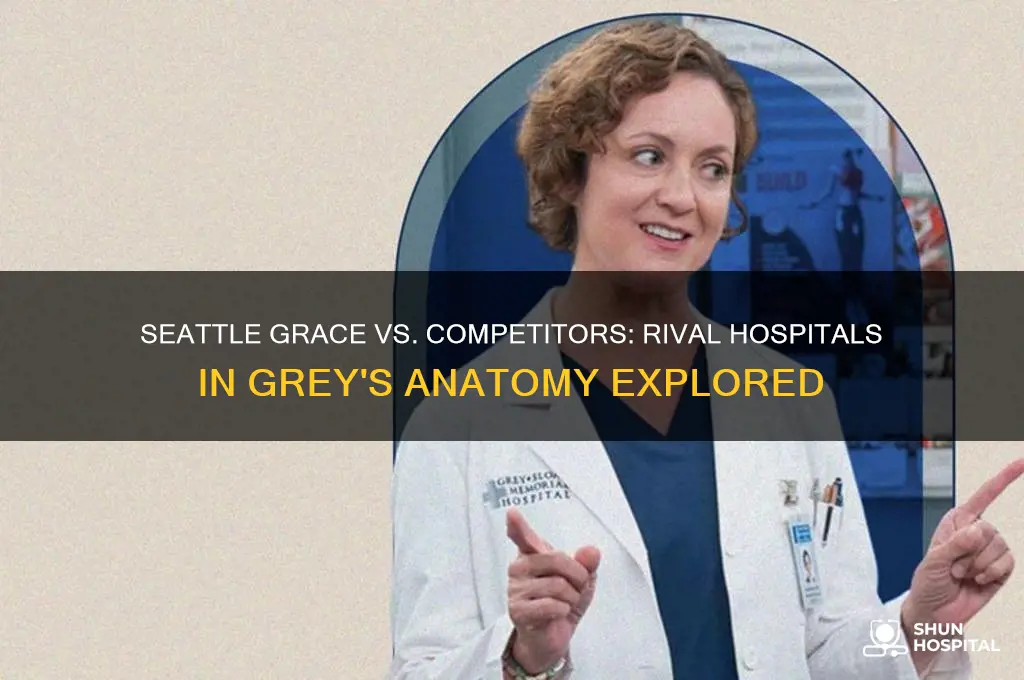 what hospital does greys anatomy compeet with in the show
