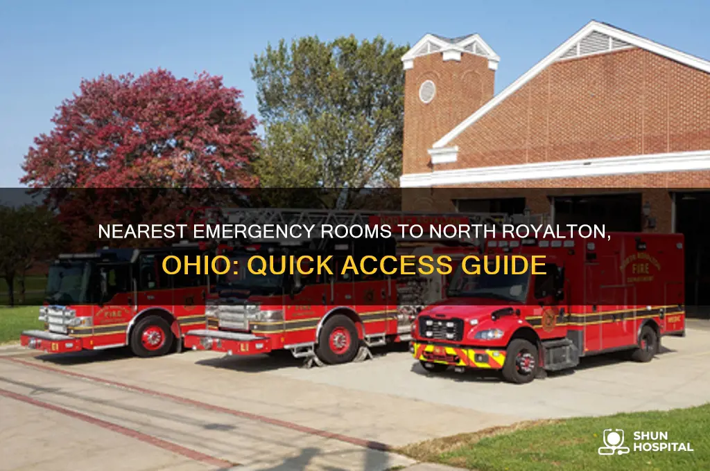 what hospital emergency room is close to north royalton ohio