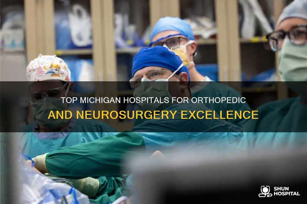 what hospital has best orthopedic and neurosurgeons in michigan