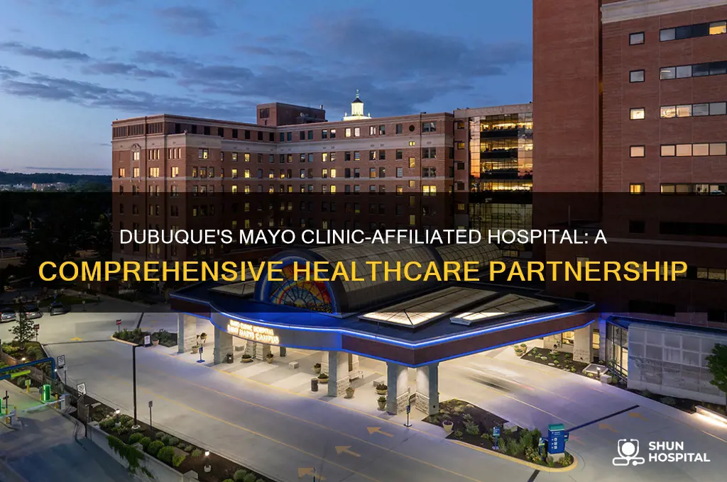 what hospital in dubuque ia is associated with mayo clinic