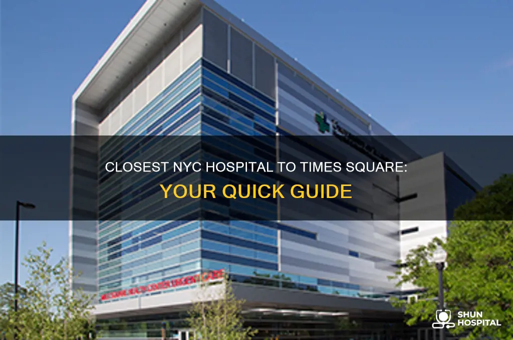 what hospital in new york is closest to times square