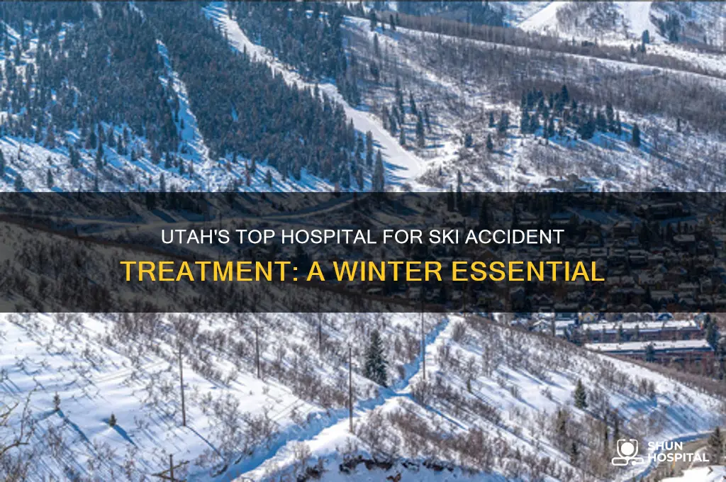what hospital in utah sees alot of ski accidents