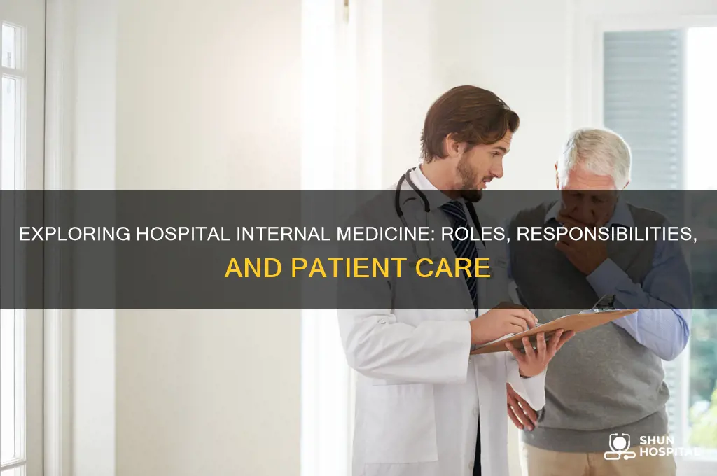 what hospital internal medicine do