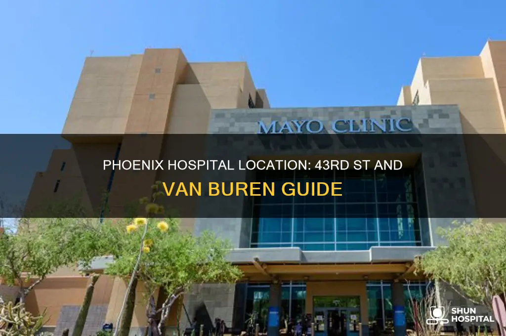 what hospital is at 43st and van buren in phoenix