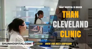 Which Hospitals Rival Cleveland Clinic's Size?