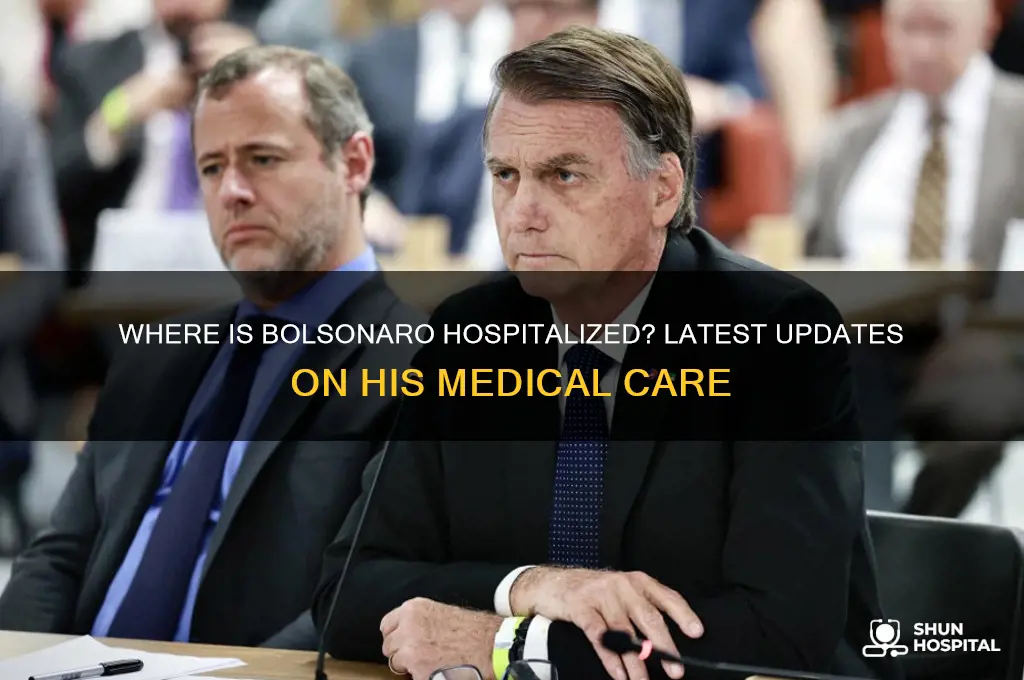 what hospital is bolsonaro in
