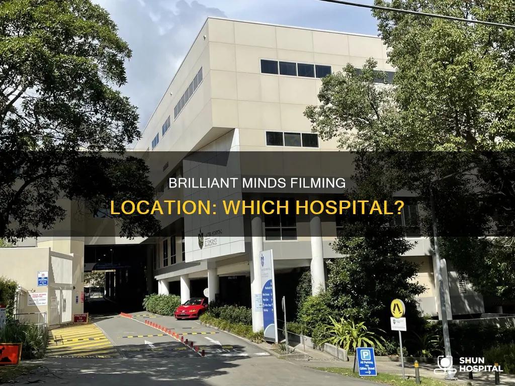 what hospital is brilliant minds filmed in