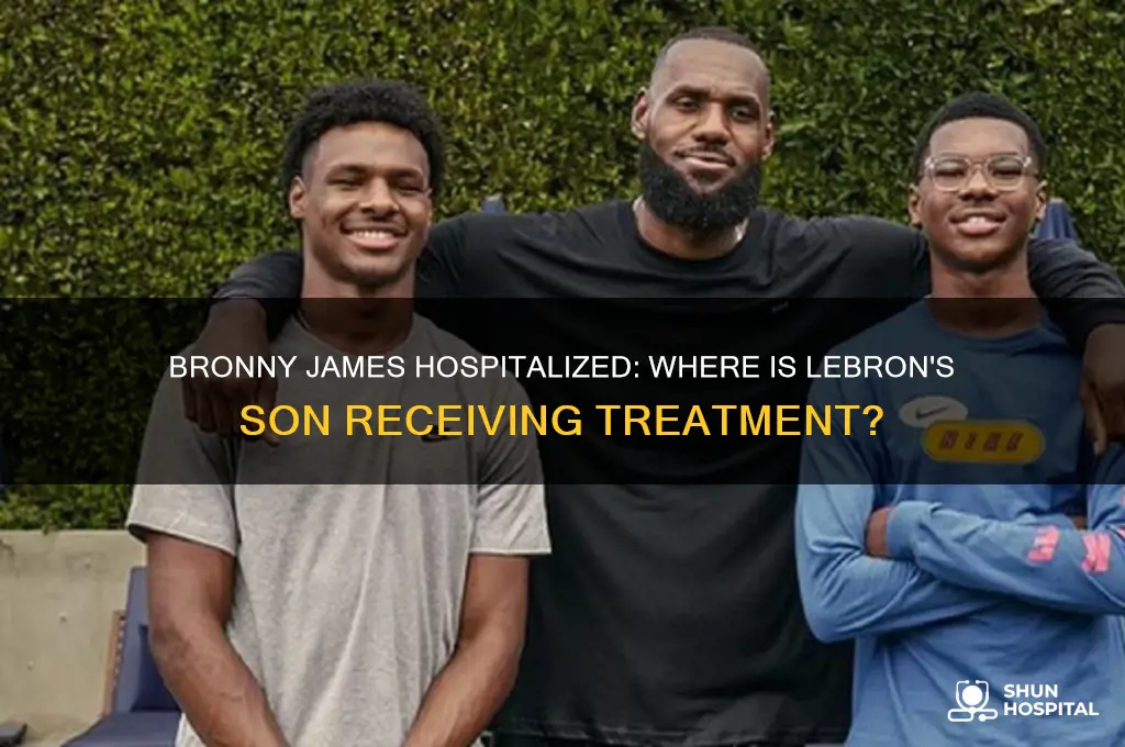 what hospital is bronny at