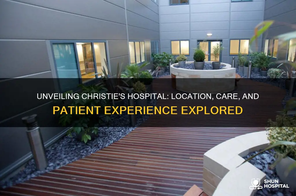 what hospital is christie in