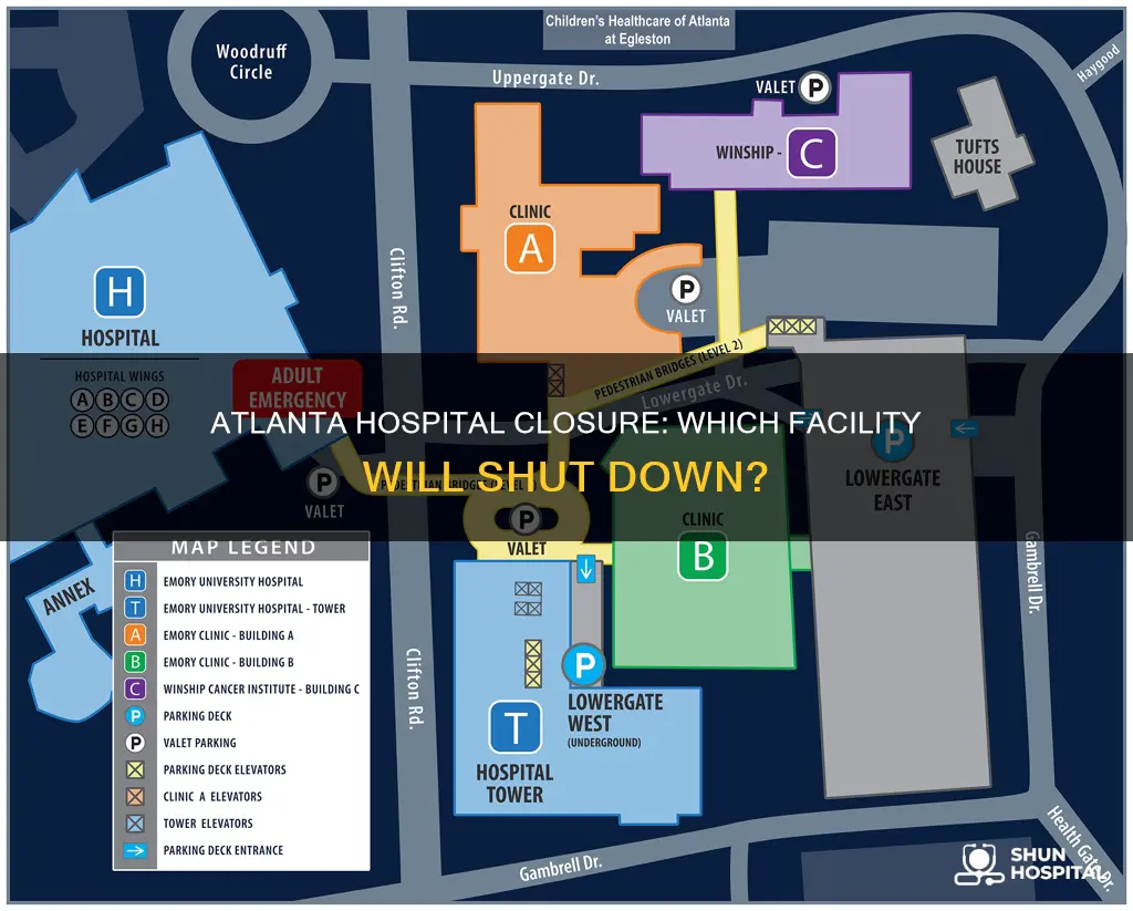 what hospital is closing in atlanta ga