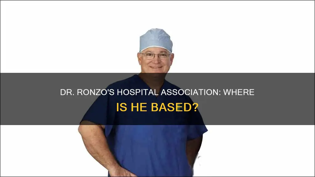 what hospital is dr ronzo associated with
