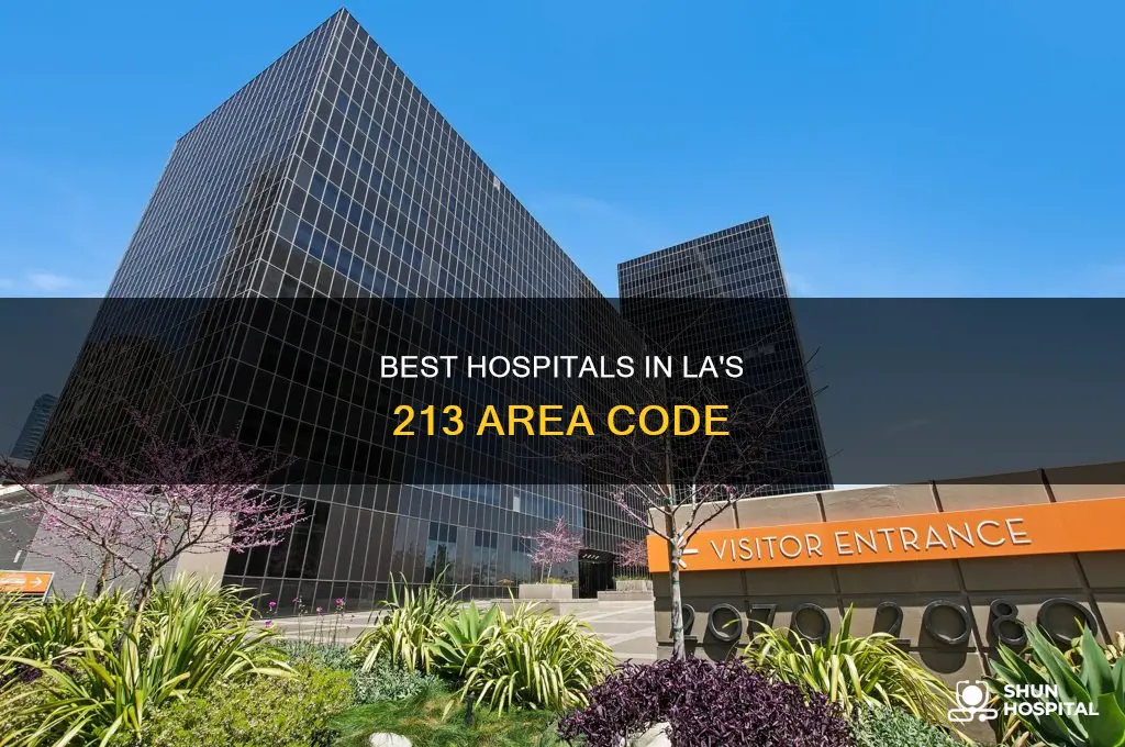 what hospital is in area code 213