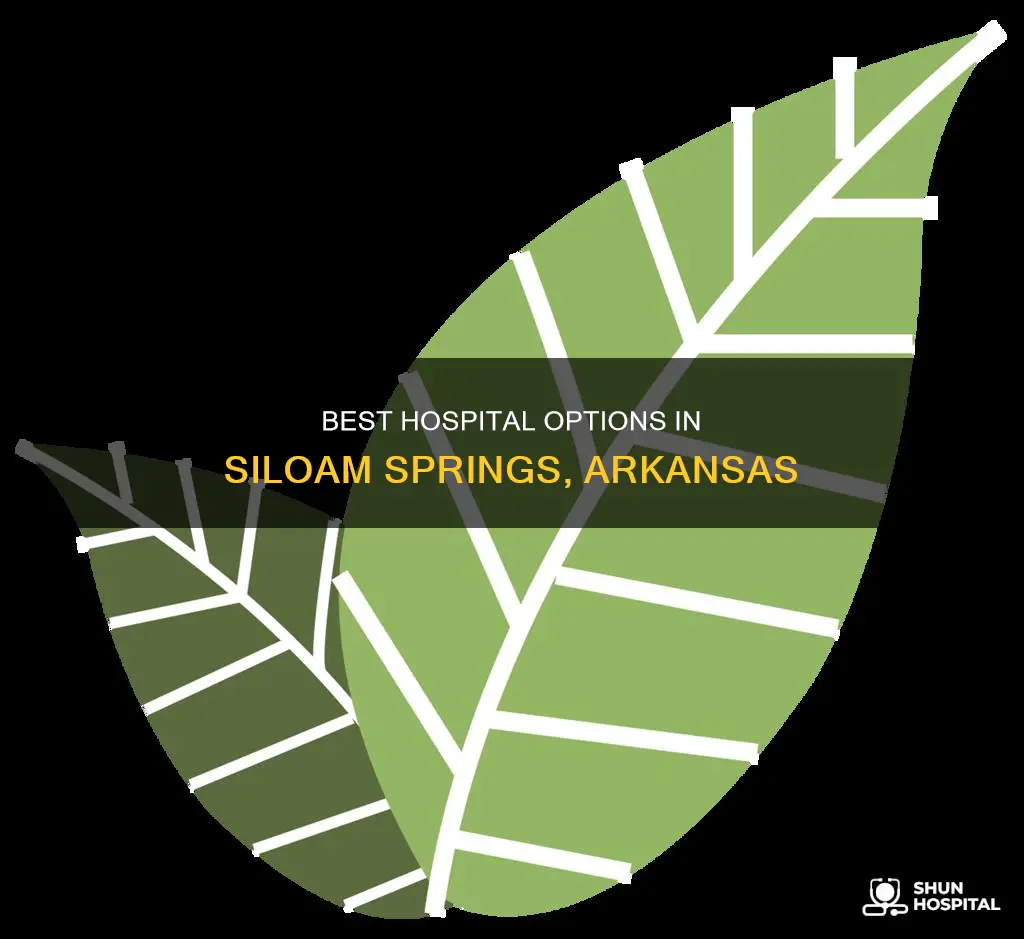 what hospital is in siloam springs ar