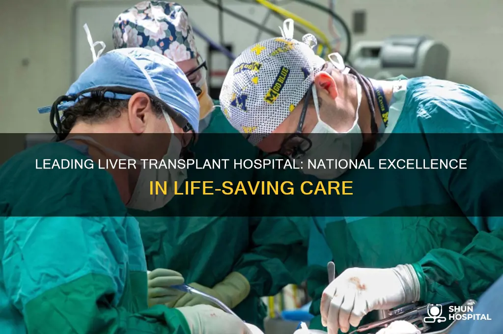 what hospital is leader in liver transplant in the nation