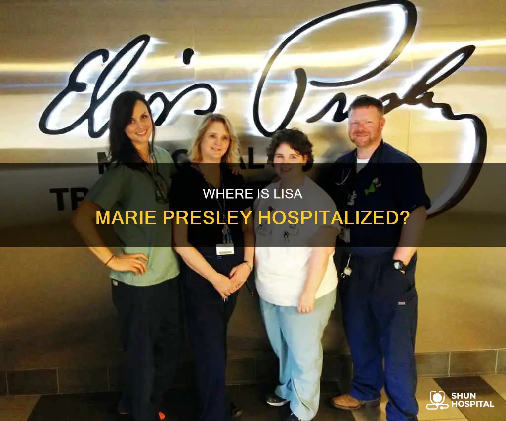what hospital is lisa marie presley at
