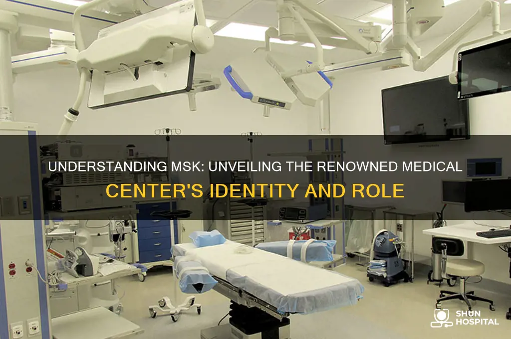 what hospital is msk