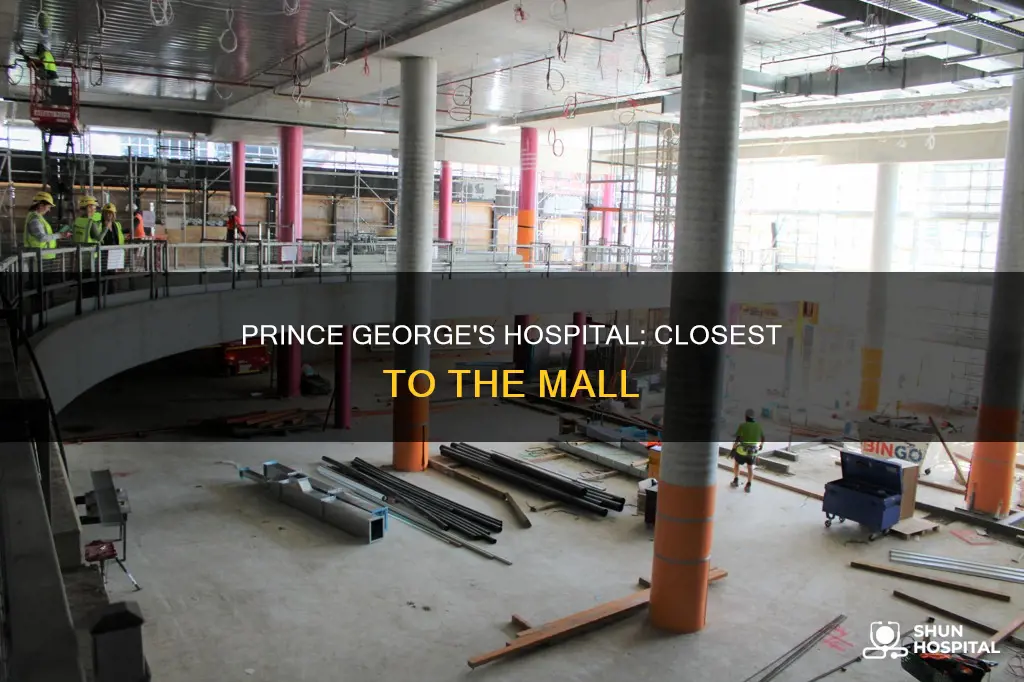what hospital is near prince georges mall