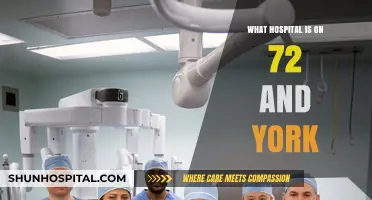 York and 72: Which Hospital is Nearby?