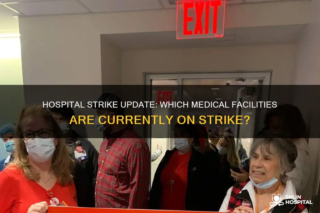 what hospital is on strike