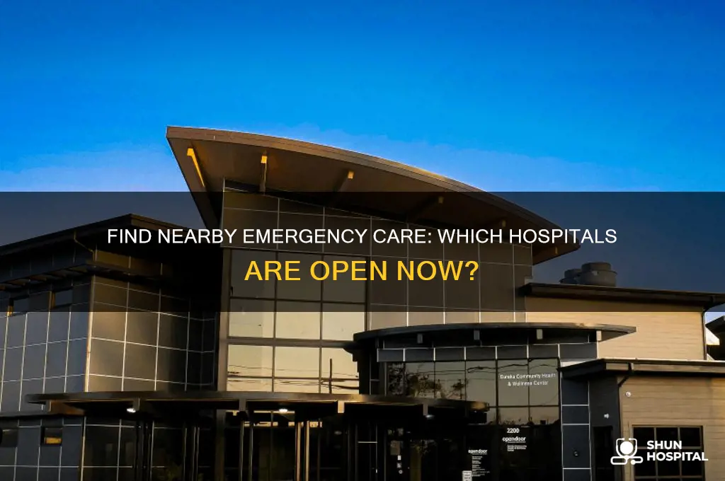 what hospital is open