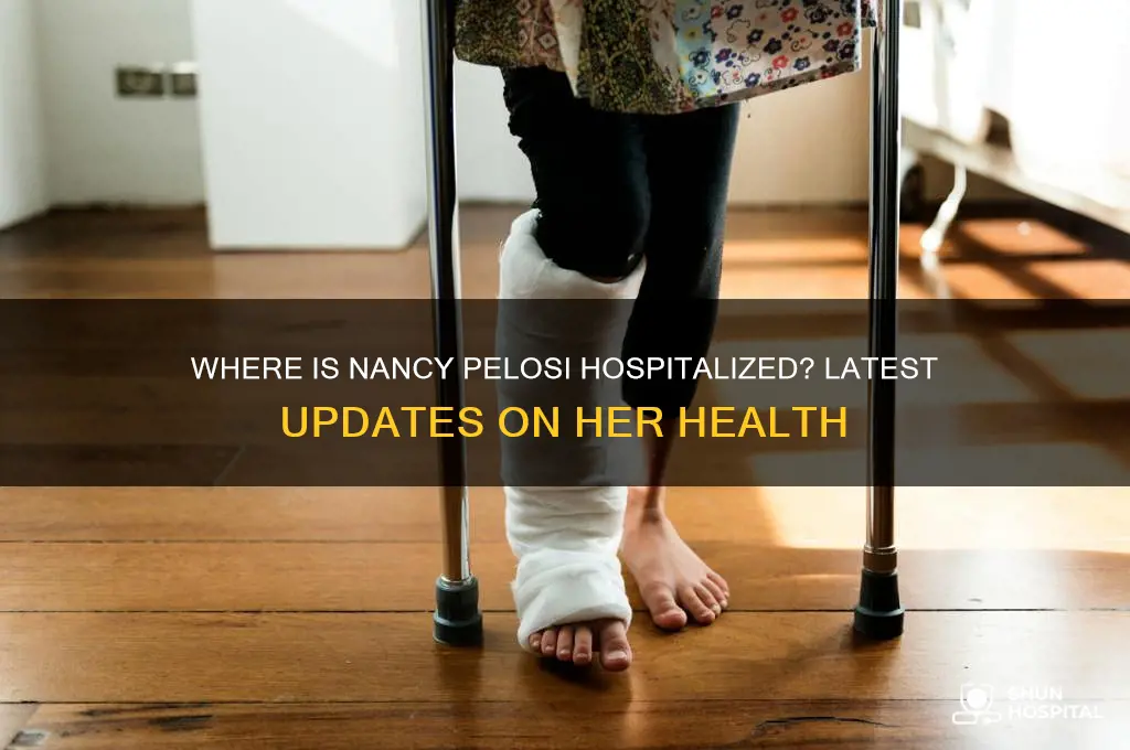 what hospital is pelosi in