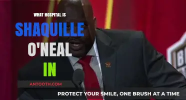 Where is Shaquille O'Neal Hospitalized?