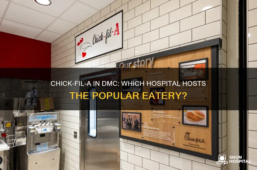 what hospital is the chick fil a in dmc