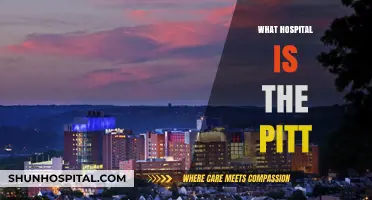 Discovering the Hospital Affiliated with the University of Pittsburgh