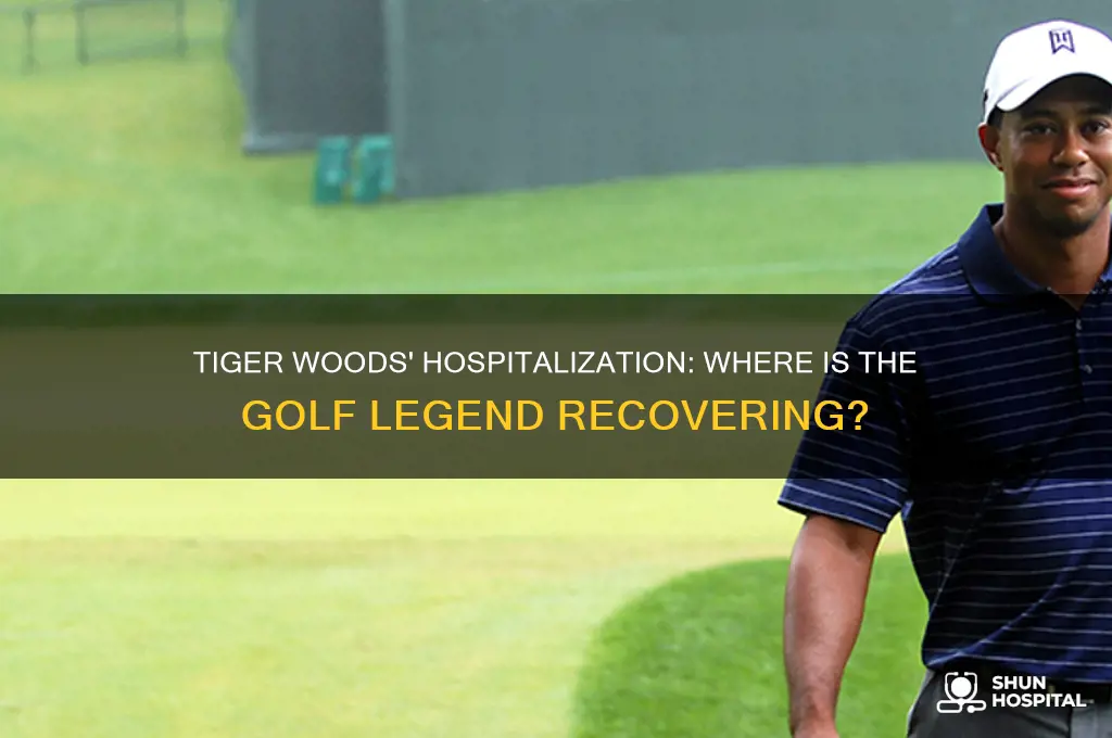 what hospital is tiger woods