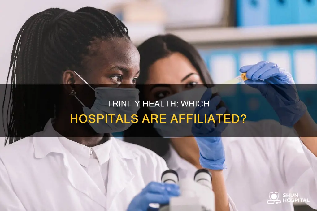 what hospital is trinity health associated with