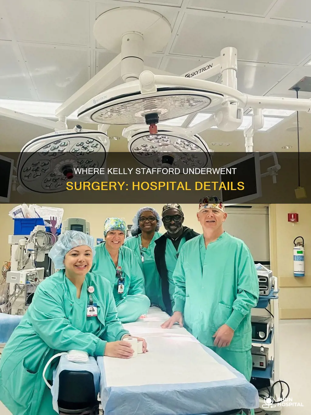 what hospital kelly stafford
