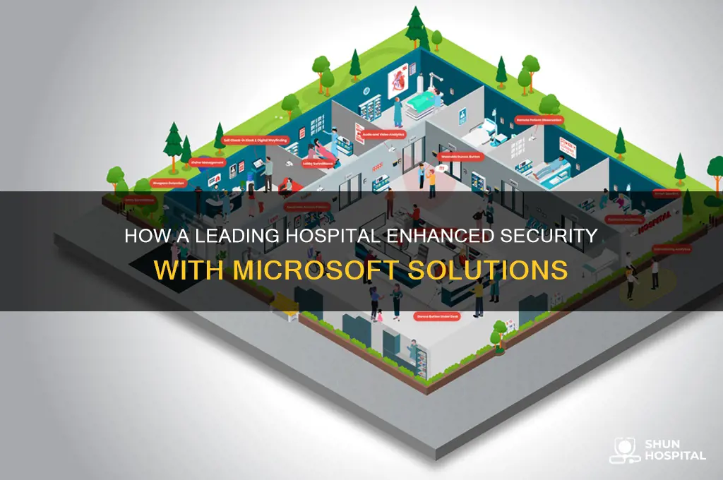 what hospital leveraged microsoft security