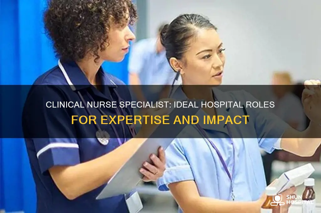 what hospital role is a cns best prepared for
