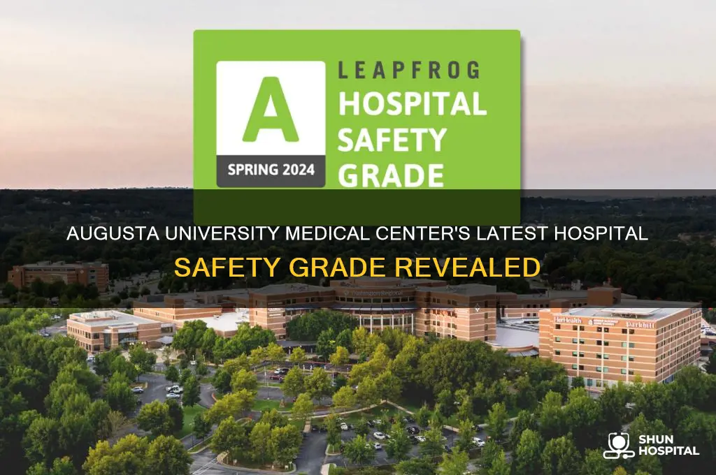 what hospital safety grade did augusta university medical center receive