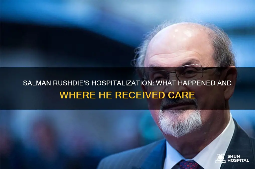 what hospital salman rushdie