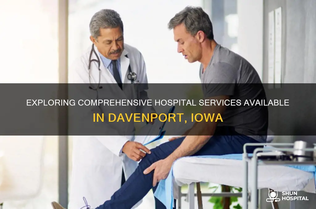 what hospital services davenport